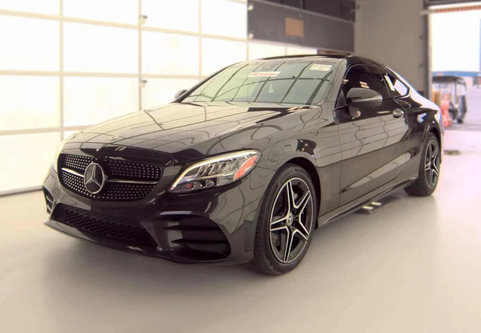 Used 2019 Mercedes-Benz C 300 4MATIC Coupe w/ AMG Line image 1
