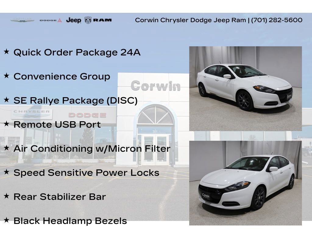 Used 2015 Dodge Dart SE w/ Convenience Group FWD image 8