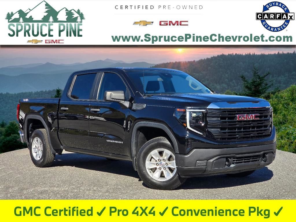 Certified 2022 GMC Sierra 1500 Pro w/ Pro Value Package
