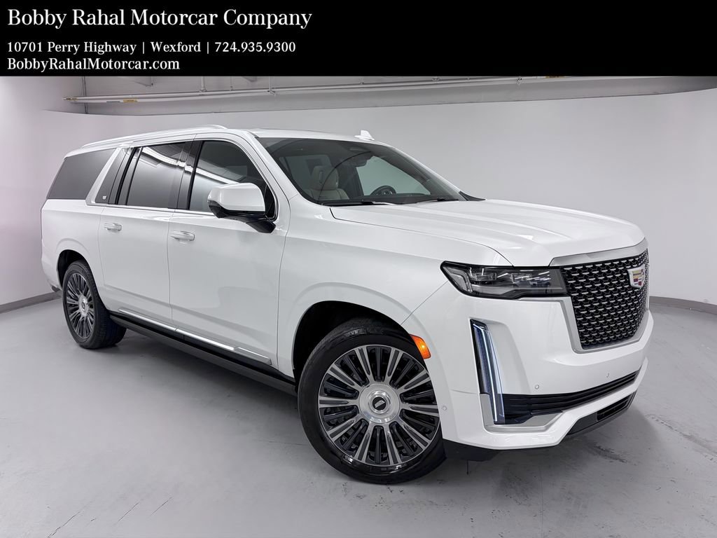 Used 2022 Cadillac Escalade ESV Premium Luxury w/ Performance Package AWD/4WD video 1