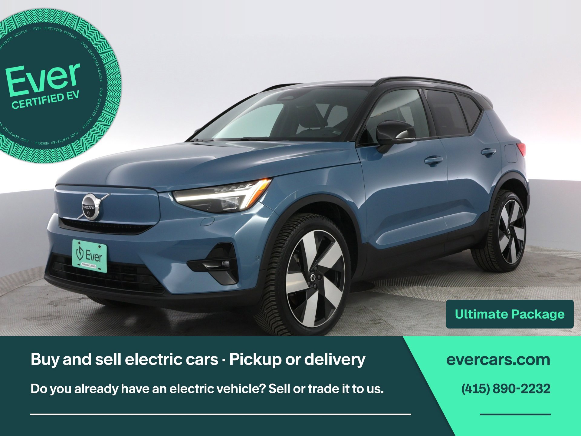 Used 2023 Volvo XC40 Recharge Ultimate w/ Protection Package Premier