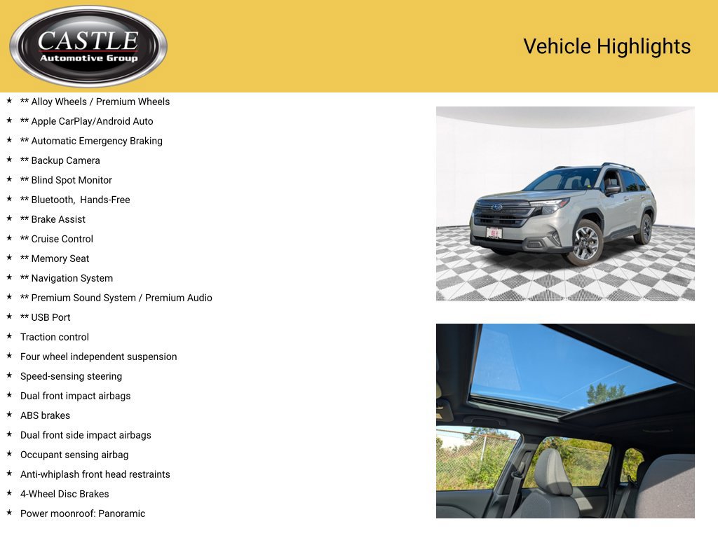 Certified 2026 Subaru Forester Premium AWD/4WD image 4