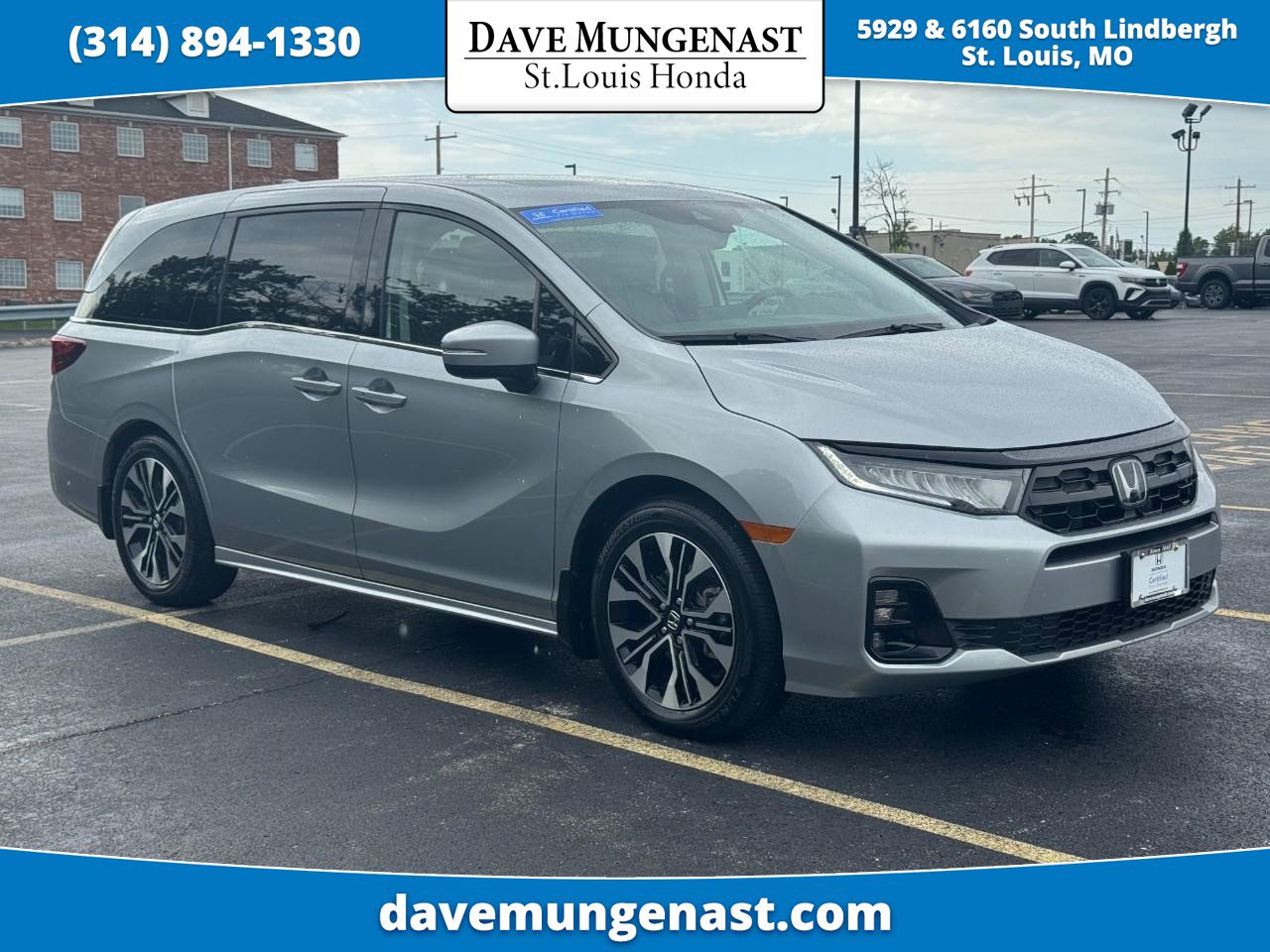 Certified 2026 Honda Odyssey Elite