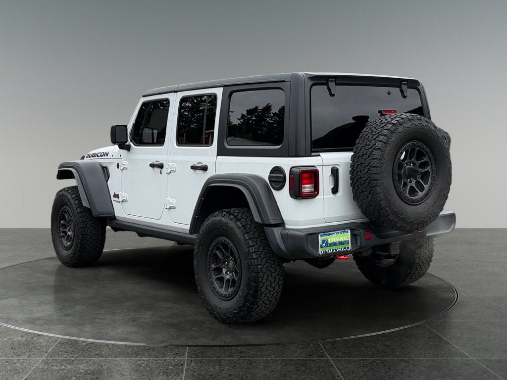 Used 2021 Jeep Wrangler Unlimited Rubicon w/ Xtreme Recon 35" Tire Package AWD/4WD image 8