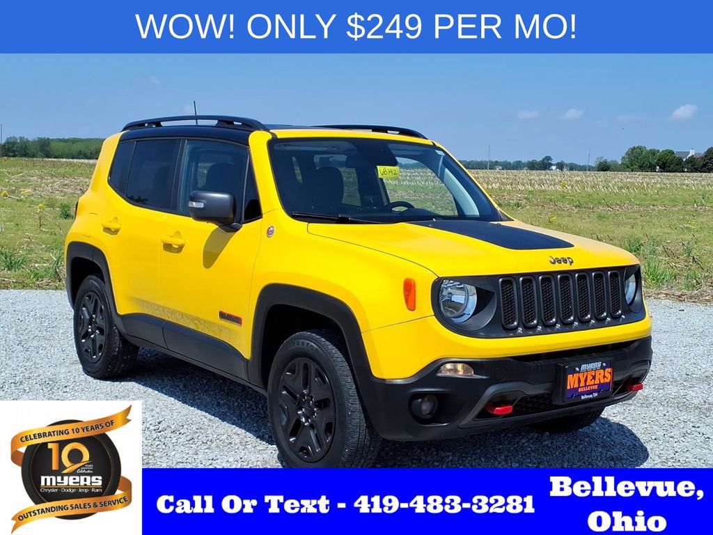 Used 2018 Jeep Renegade Trailhawk w/ Cold Weather Group II AWD/4WD image 1
