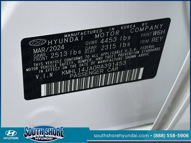 Certified 2024 Hyundai Sonata SEL w/ Convenience Package FWD image 20