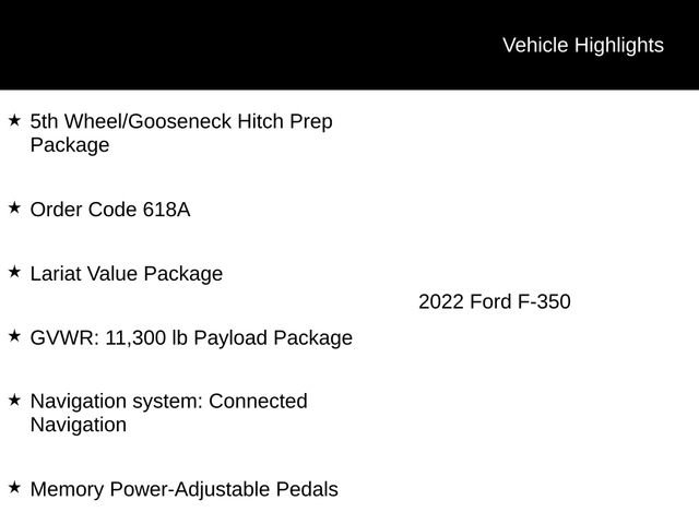 Used 2022 Ford F350 Lariat w/ Tremor Off-Road Package AWD/4WD image 12