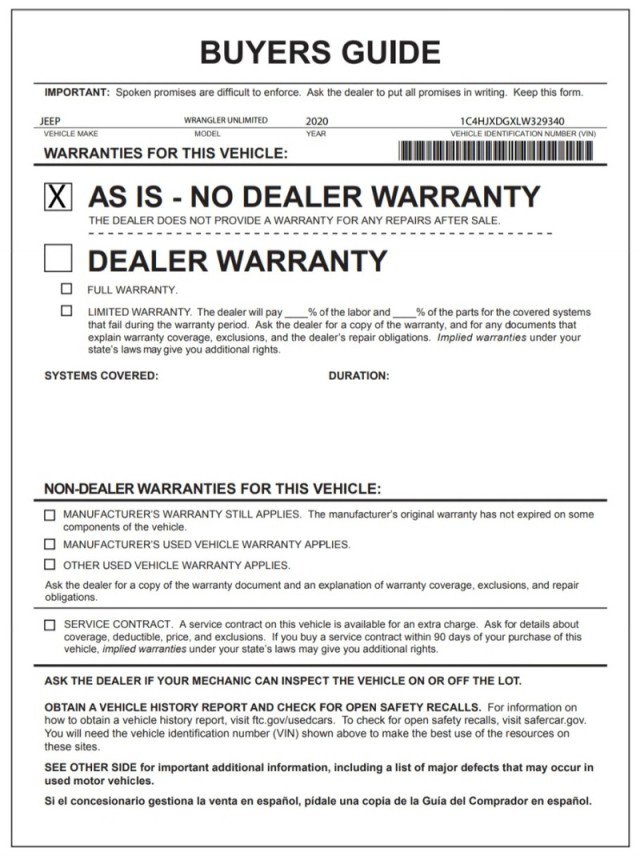 Used 2020 Jeep Wrangler Unlimited Sport S image 28