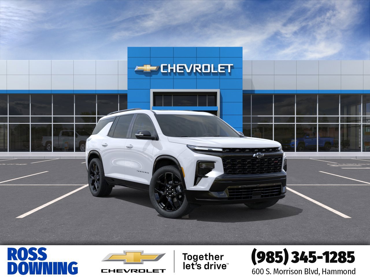 New 2026 Chevrolet Traverse RS w/ LPO, Floor Liner Package FWD image 1