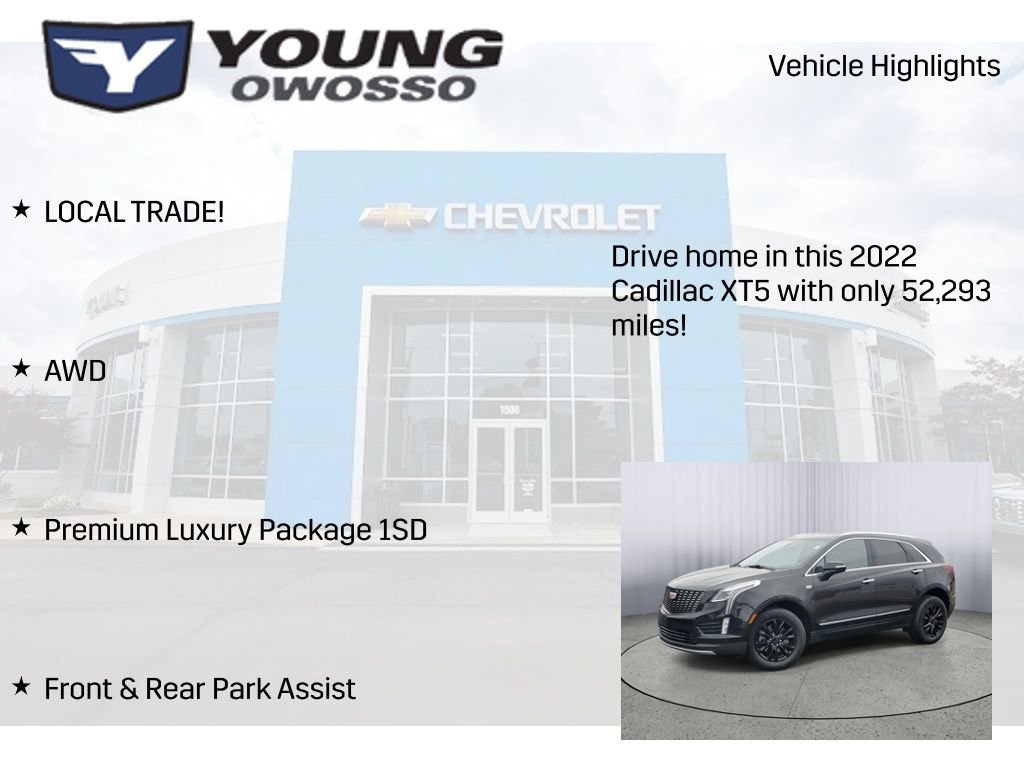 Certified 2022 Cadillac XT5 Premium Luxury image 7