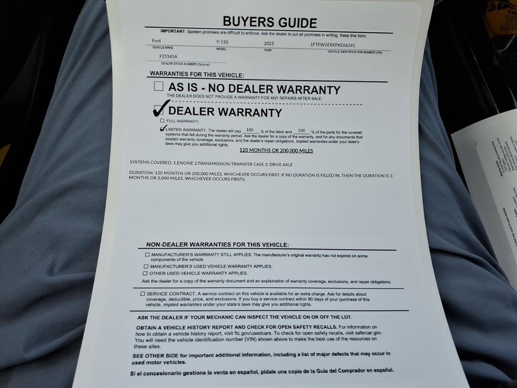 Used 2023 Ford F150 XLT w/ Equipment Group 302A High image 36