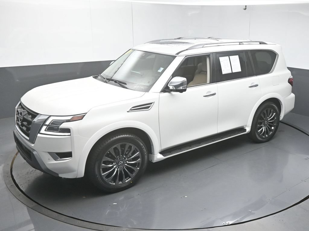 Used 2023 Nissan Armada Platinum w/ Captain's Chairs Package AWD/4WD image 45