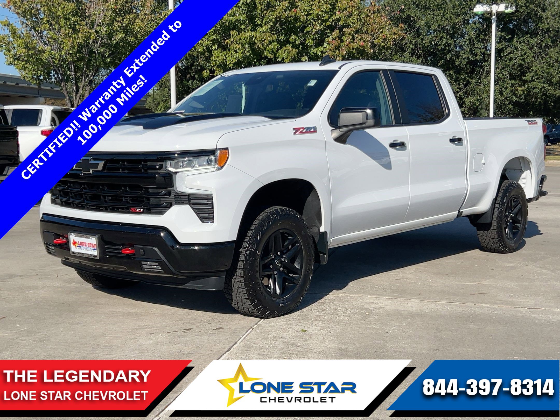 Certified 2023 Chevrolet Silverado 1500 LT Trail Boss w/ Convenience Package II