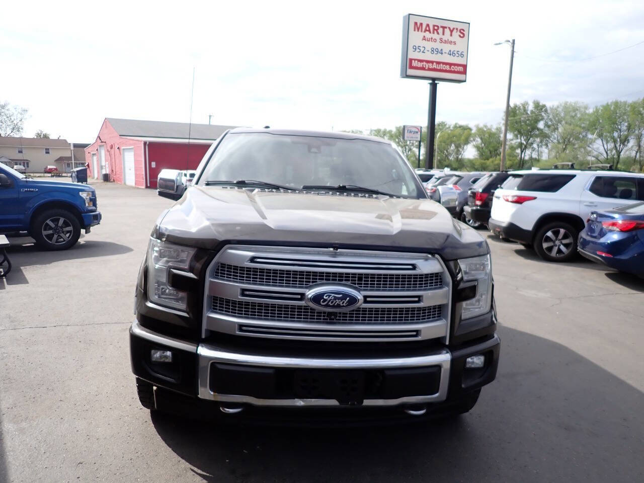 Used 2017 Ford F150 Platinum w/ Technology Package AWD/4WD image 2