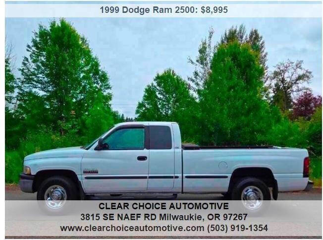 Used 1999 Dodge Ram 2500 Truck 2WD Quad Cab image 11