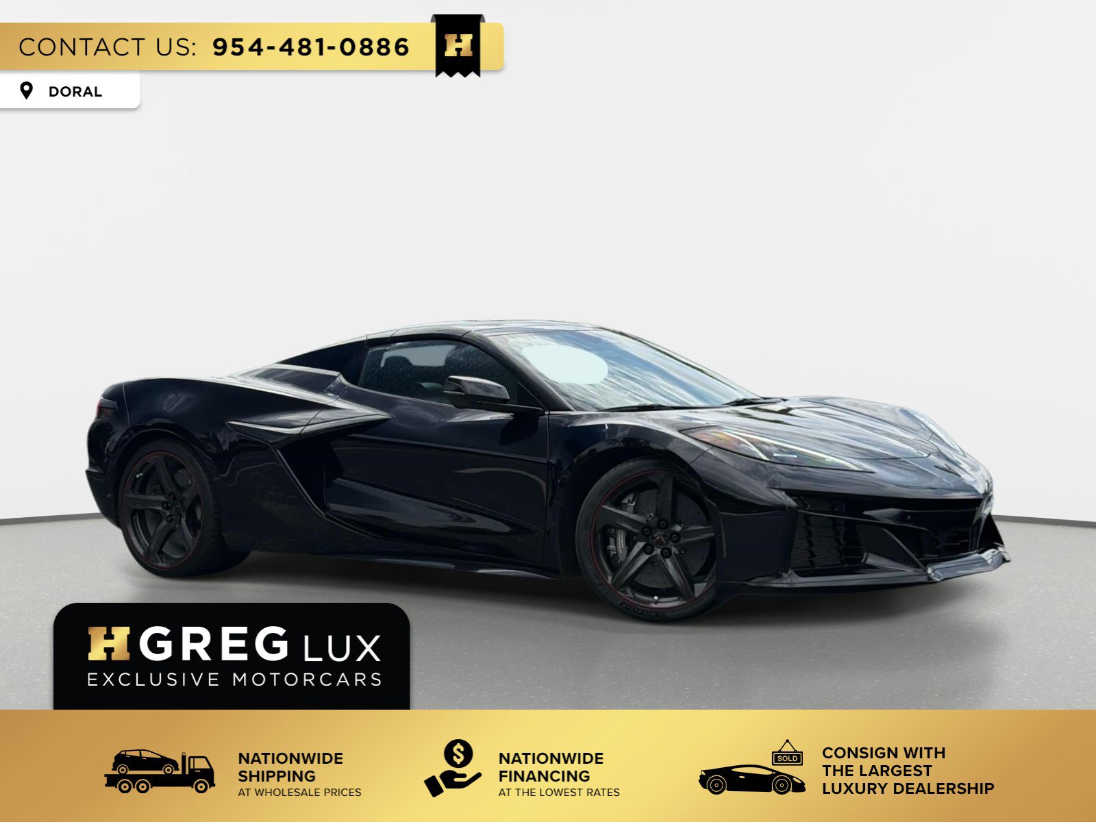 Used 2024 Chevrolet Corvette Z06 w/ Battery Protection Package RWD image 1