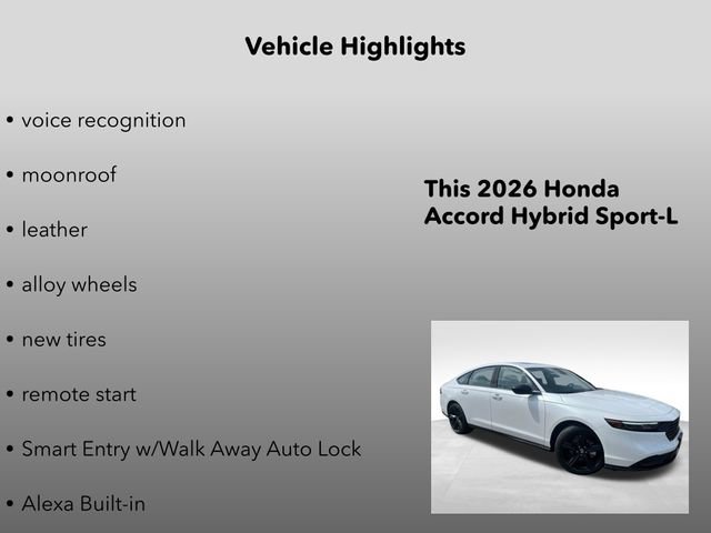 New 2026 Honda Accord Sport image 15