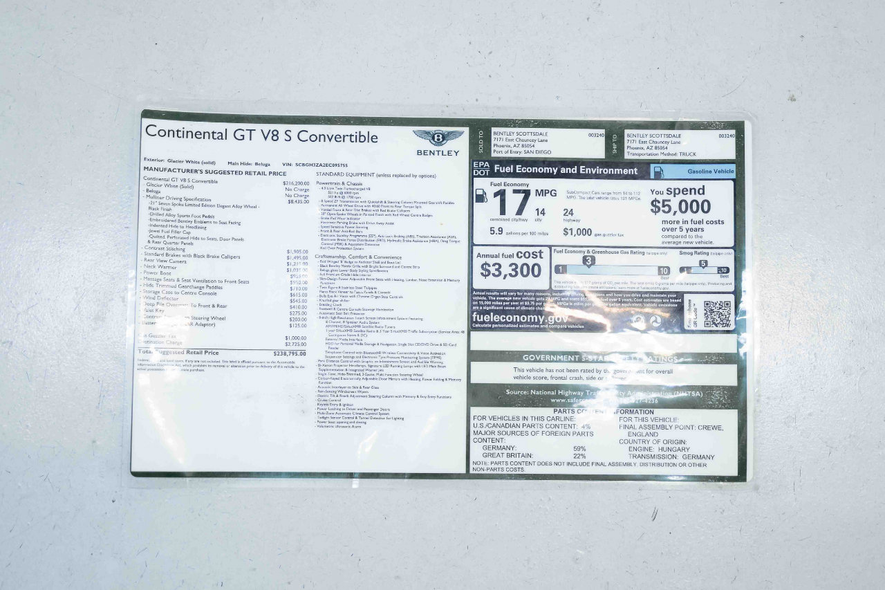 Used 2014 Bentley Continental GT V8 S image 83