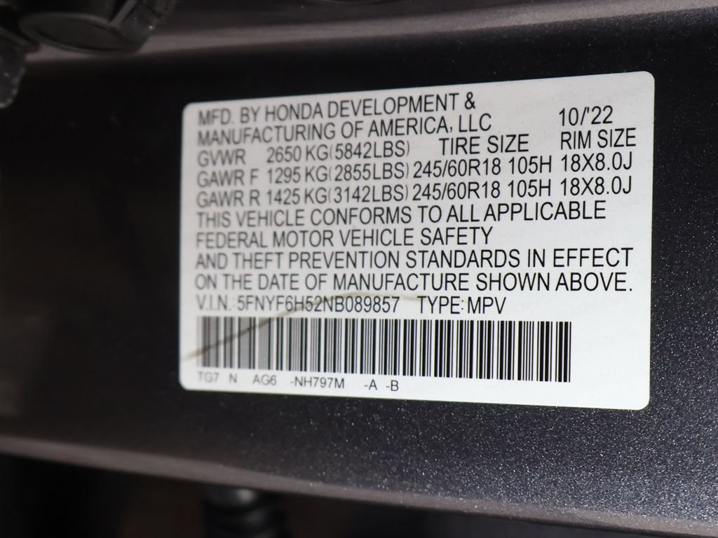 Used 2022 Honda Pilot EX-L image 54