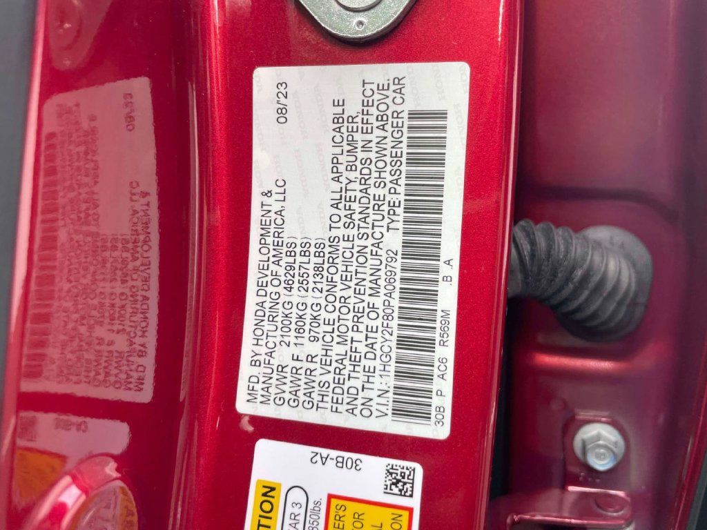 Certified 2023 Honda Accord Touring image 35