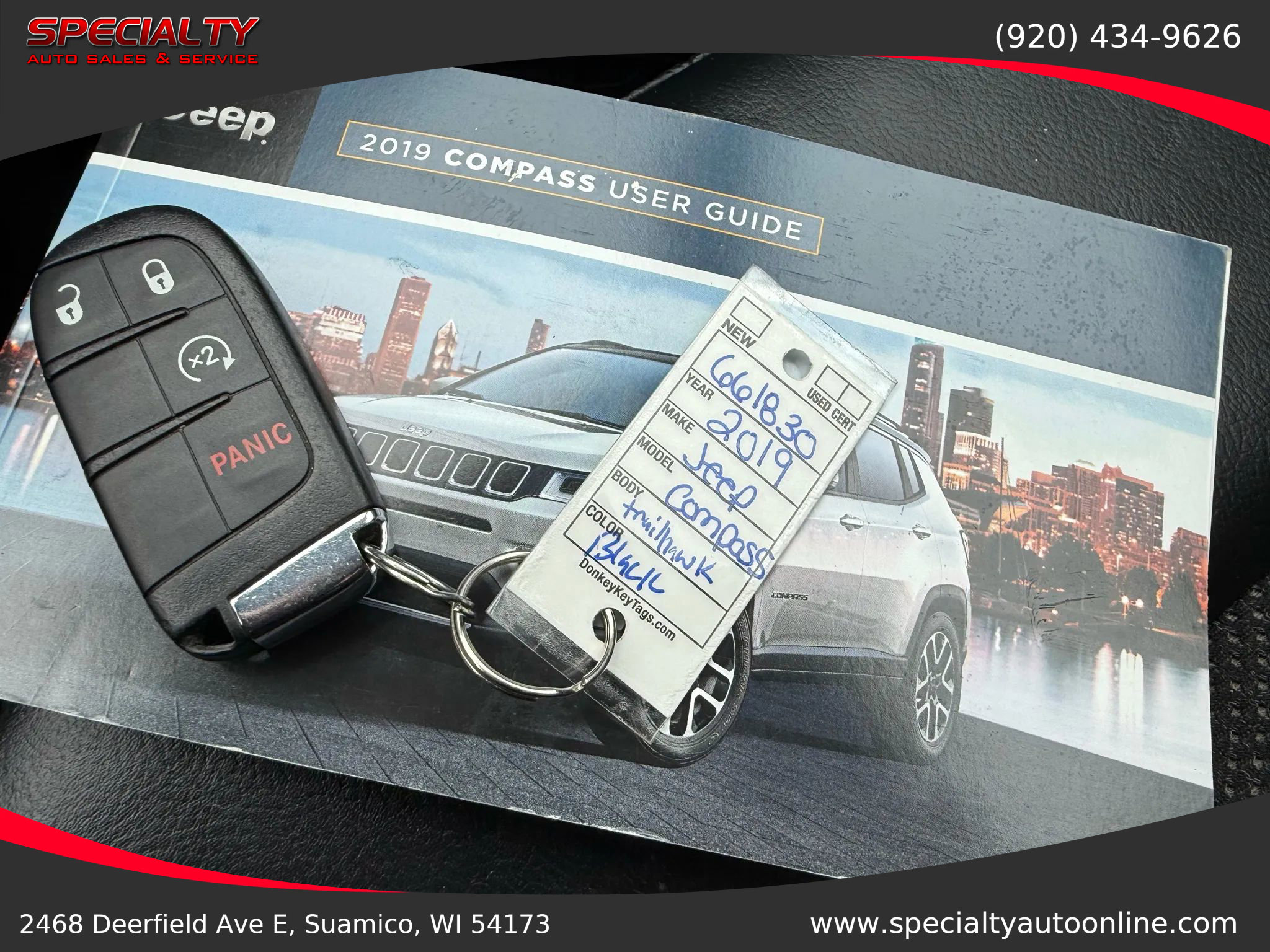 Used 2019 Jeep Compass Trailhawk w/ Cold Weather Group image 44