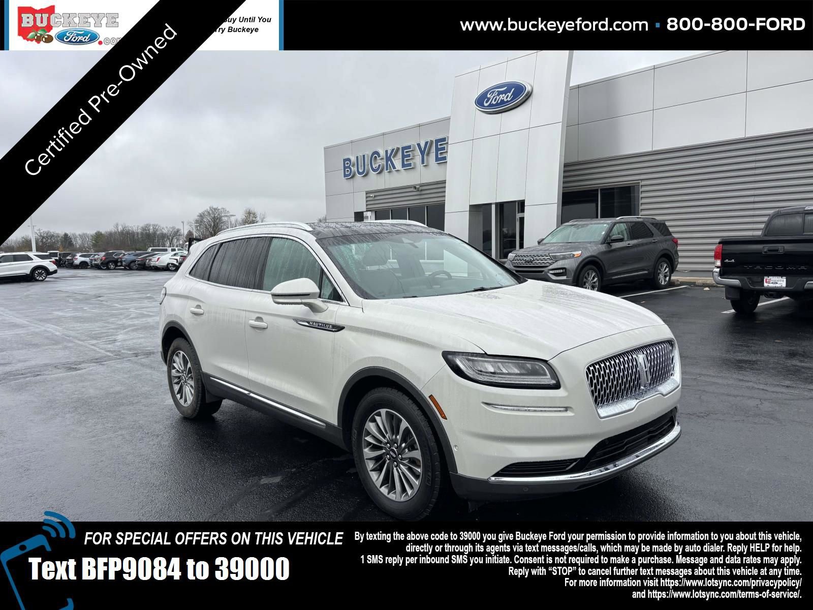 Used 2021 Lincoln Nautilus Reserve