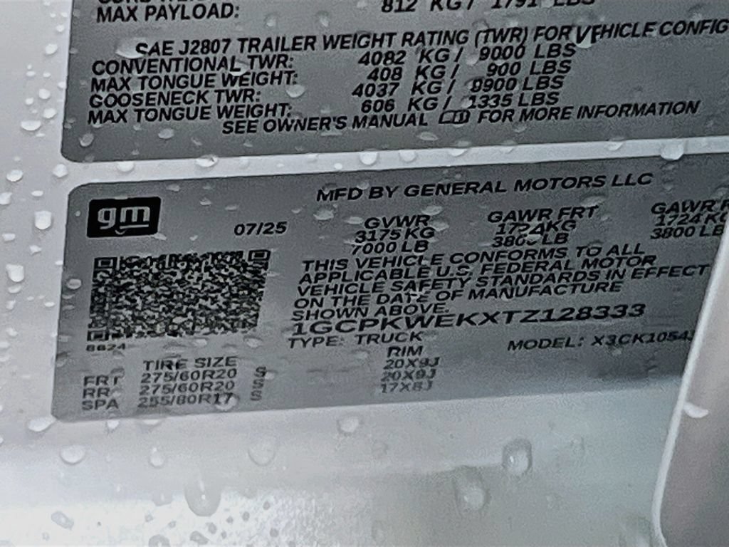 Used 2026 Chevrolet Silverado 1500 RST w/ RST Select Package AWD/4WD image 32