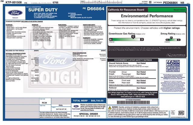 Used 2023 Ford F250 XLT w/ FX4 Off-Road Package AWD/4WD image 14