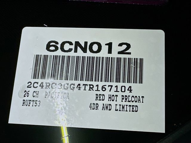 New 2026 Chrysler Pacifica Limited w/ S Appearance Package image 24