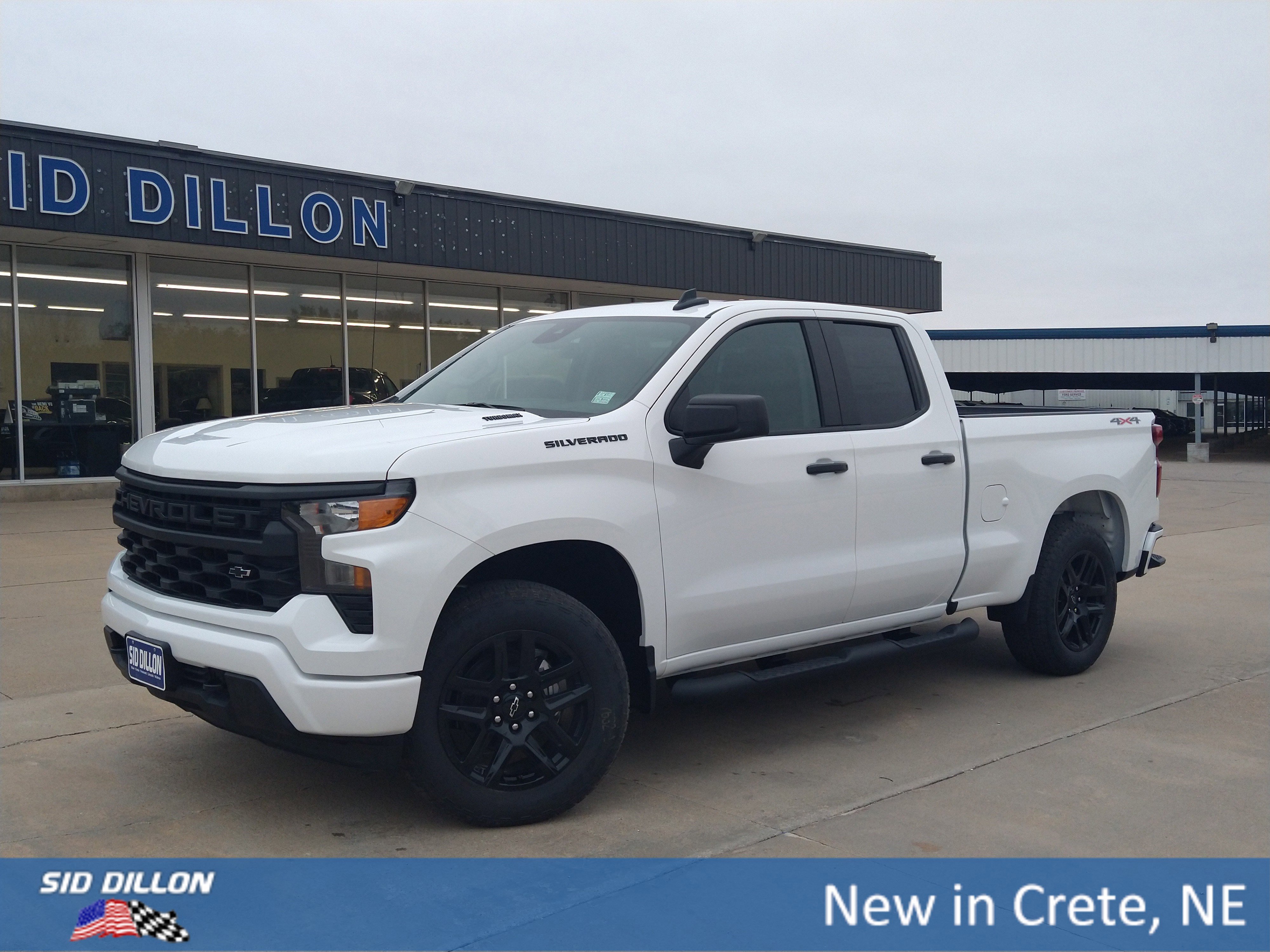 New 2026 Chevrolet Silverado 1500 Custom w/ Turbomax Blackout Package