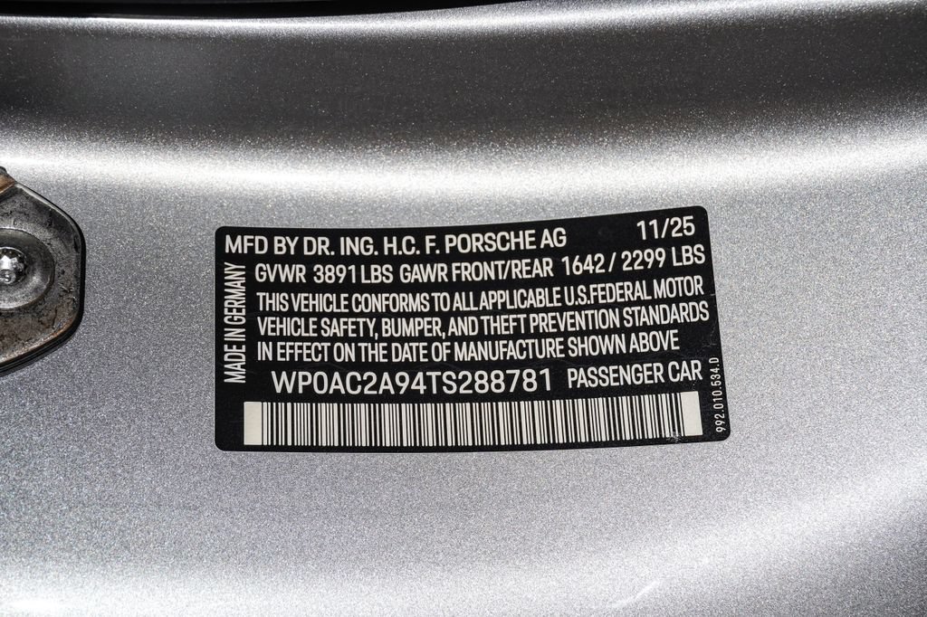 Certified 2026 Porsche 911 GT3 RWD image 36