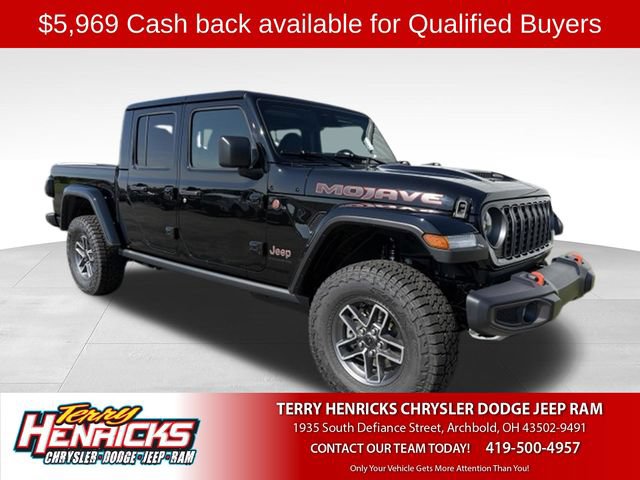 New 2026 Jeep Gladiator Mojave w/ Safety Group AWD/4WD 360° Tour