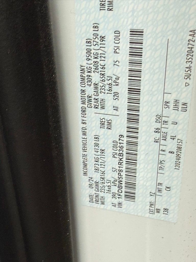 New 2024 Ford Transit 350 w/ Interior Upgrade Package image 39