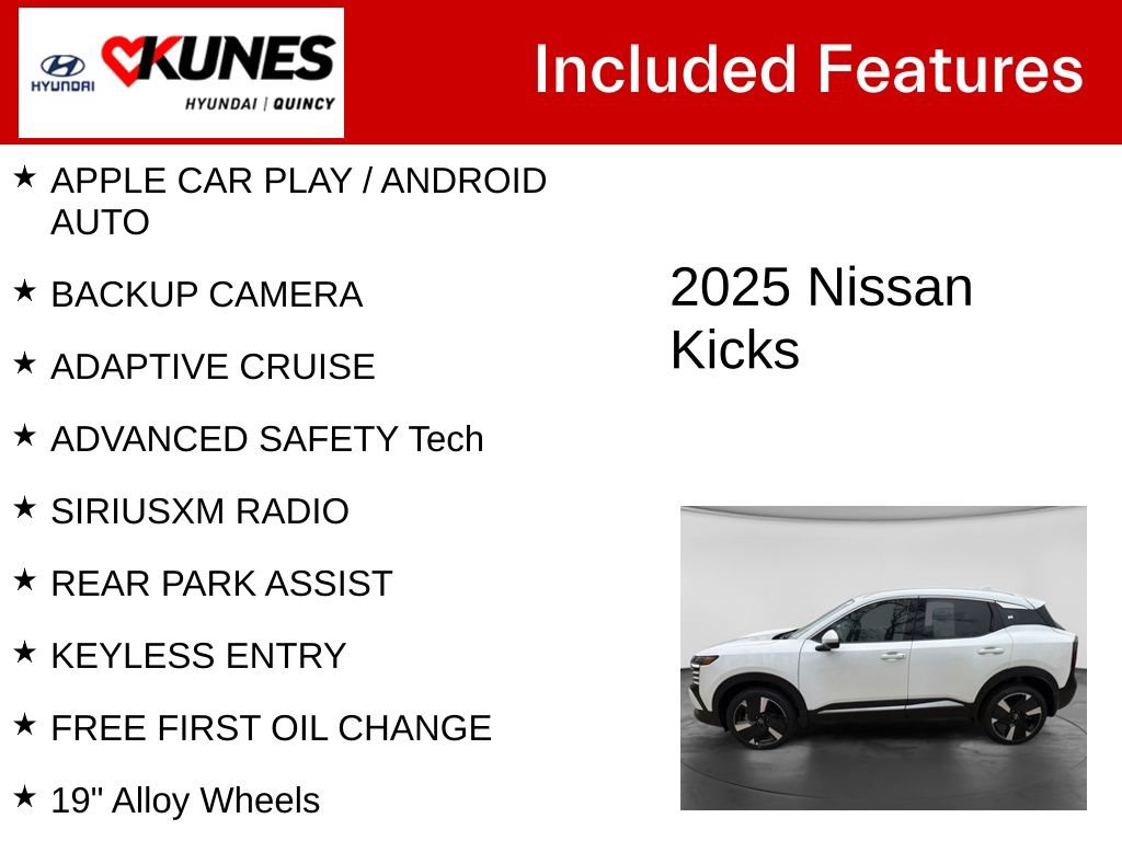 Used 2025 Nissan Kicks SR FWD image 2