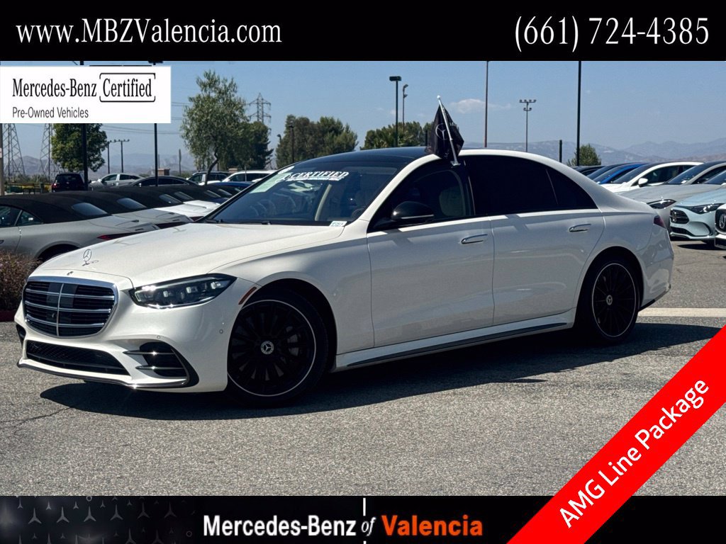 Certified 2023 Mercedes-Benz S 500 4MATIC