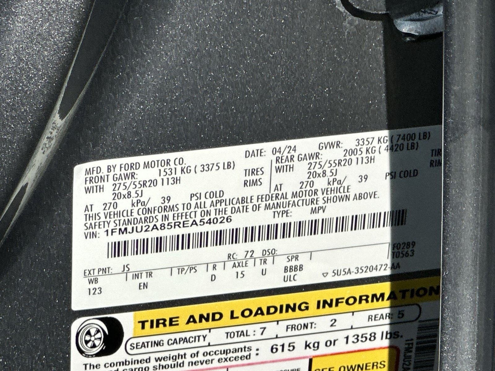 Used 2024 Ford Expedition Limited AWD/4WD image 31