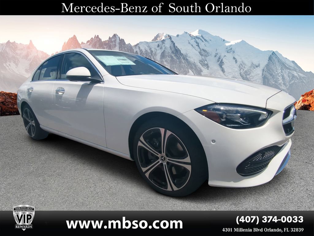 New 2025 Mercedes-Benz C 300 Sedan