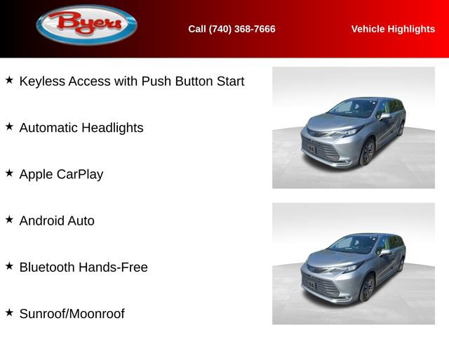Used 2021 Toyota Sienna XLE FWD image 11