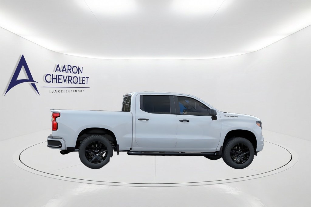 New 2026 Chevrolet Silverado 1500 Custom w/ Turbomax Blackout Package RWD image 5