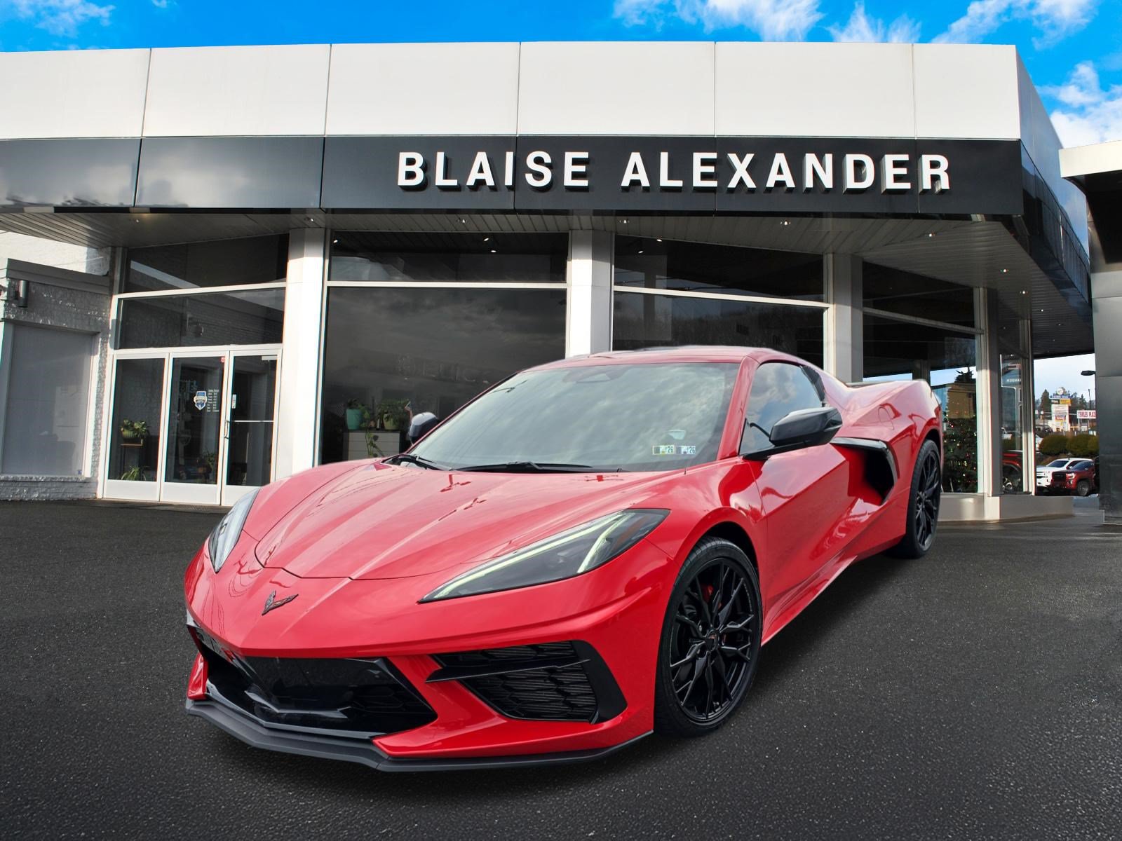 Used 2024 Chevrolet Corvette Stingray Preferred Cpe w/ Stealth Interior Trim Package RWD image 9