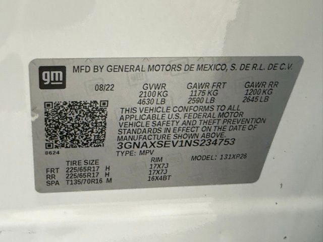 Used 2022 Chevrolet Equinox LS w/ LPO, Cargo Package image 42