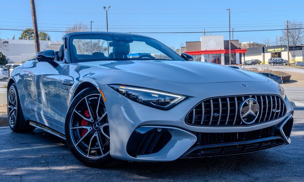 Used 2022 Mercedes-Benz SL 55 AMG 4MATIC image 26