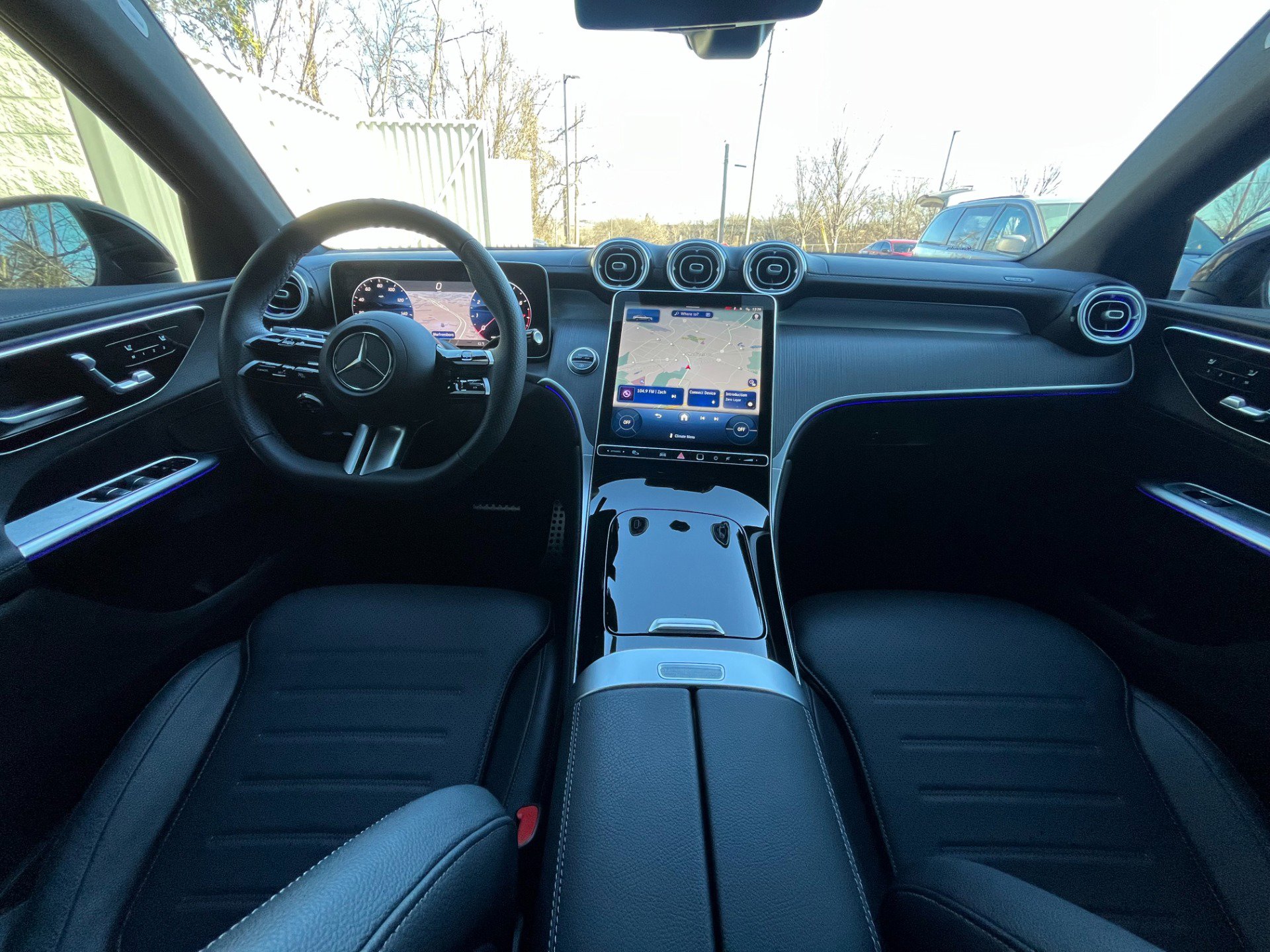 Used 2025 Mercedes-Benz GLC 300 4MATIC NIGHT PKG, AMG LINE PKG image 34