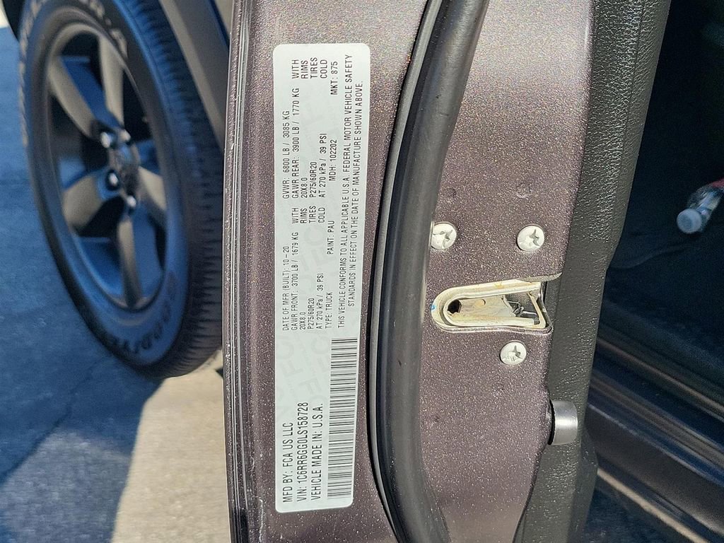 Used 2020 RAM 1500 Classic Warlock w/ Electronics Group image 23