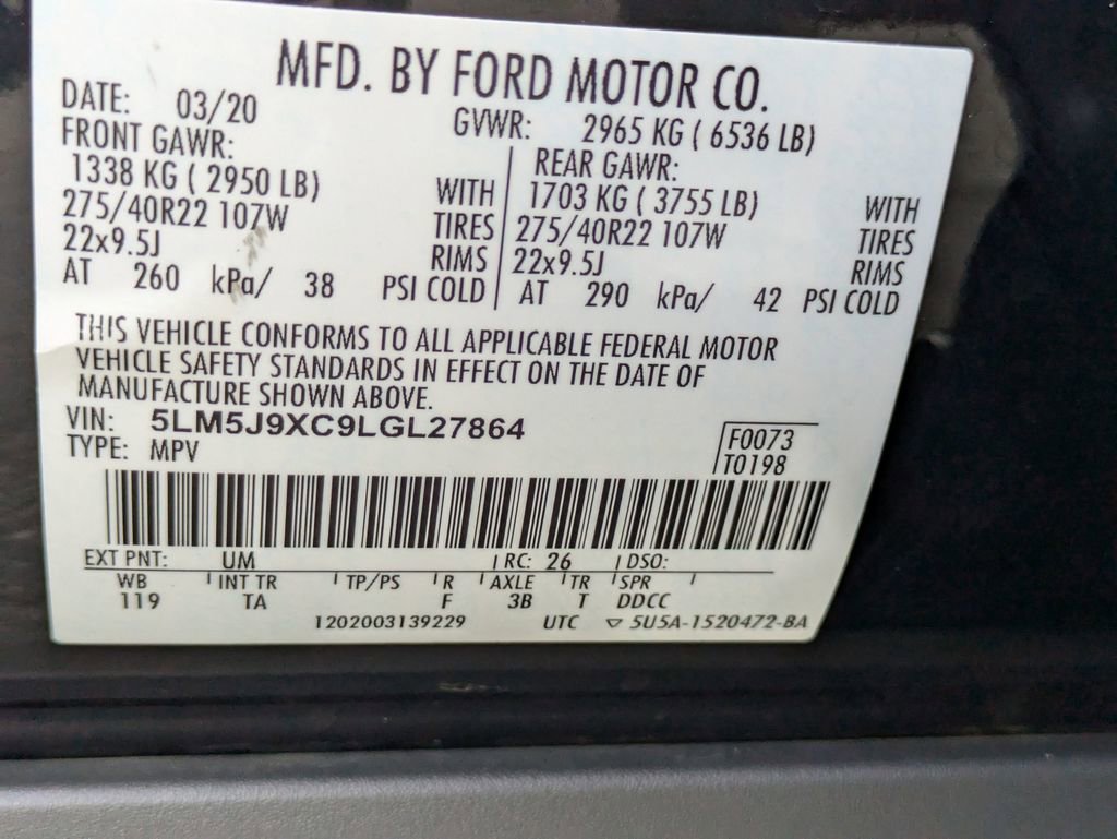 Used 2020 Lincoln Aviator Black Label image 35