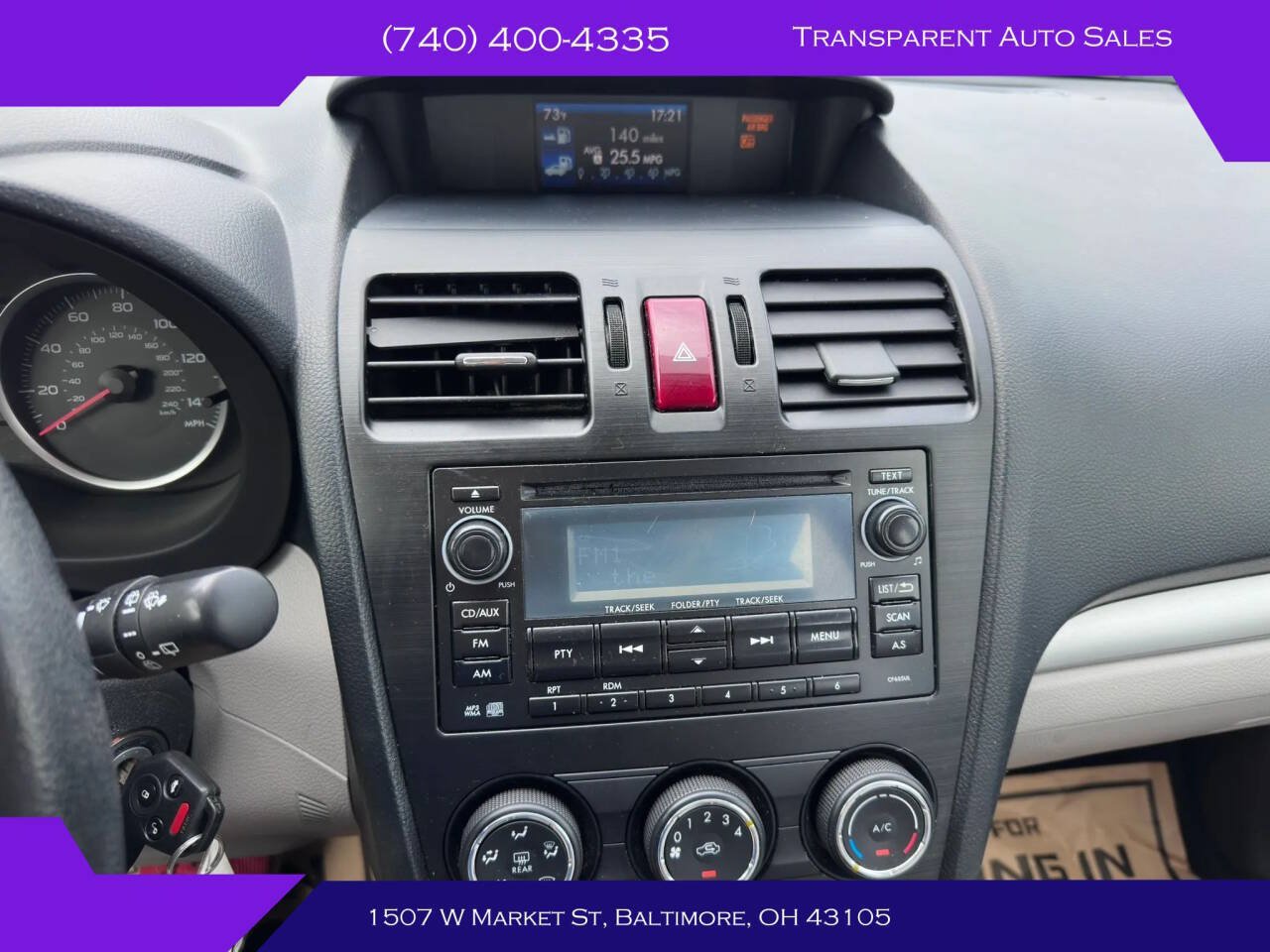 Used 2015 Subaru Forester 2.5i w/ Alloy Wheel Package AWD/4WD image 21
