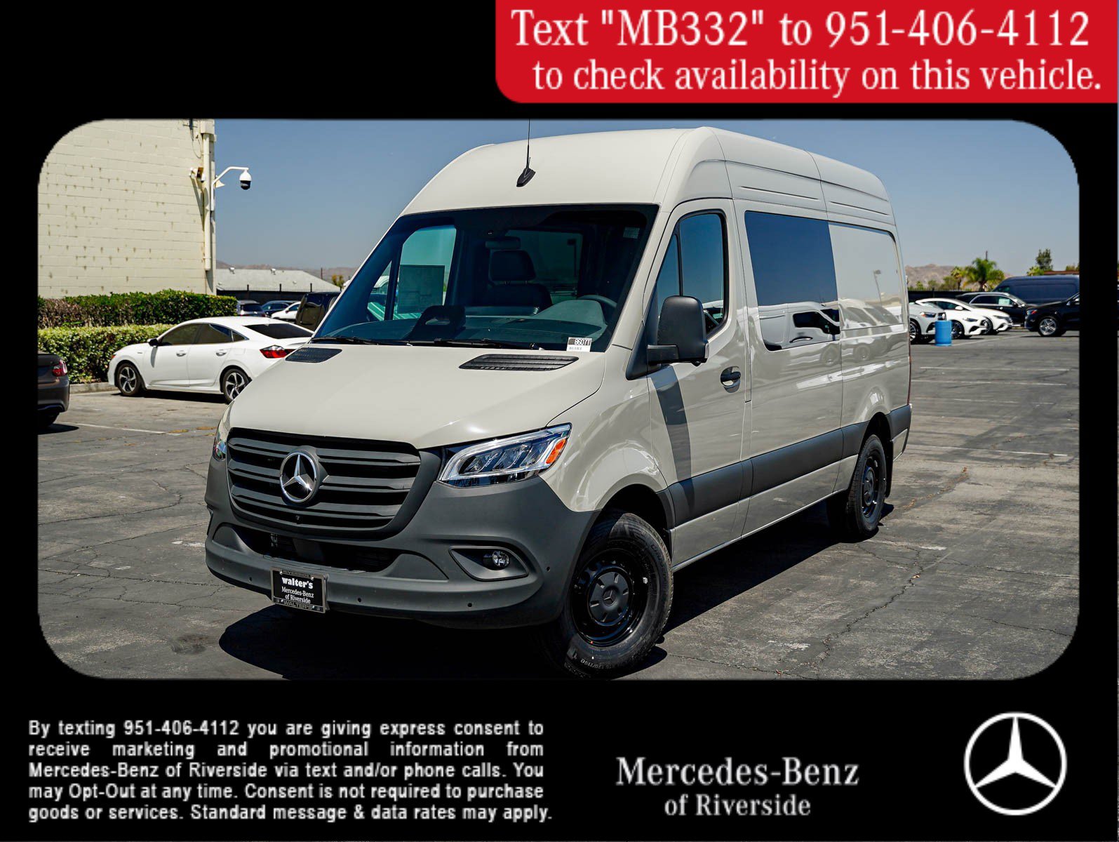 New 2026 Mercedes-Benz Sprinter 2500
