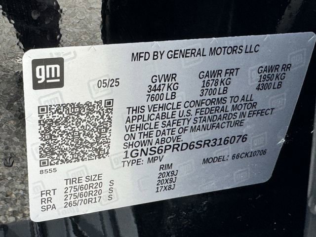Used 2025 Chevrolet Tahoe Z71 w/ Comfort Package AWD/4WD image 35