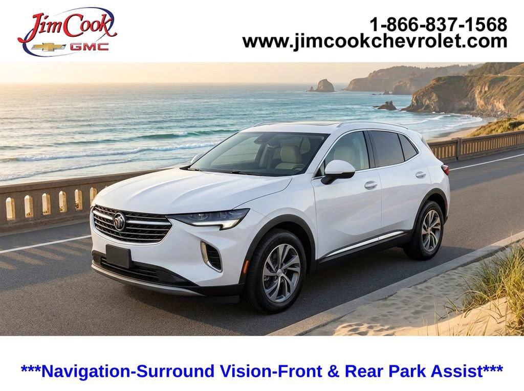 Certified 2021 Buick Envision Essence w/ Technology Package I FWD image 1