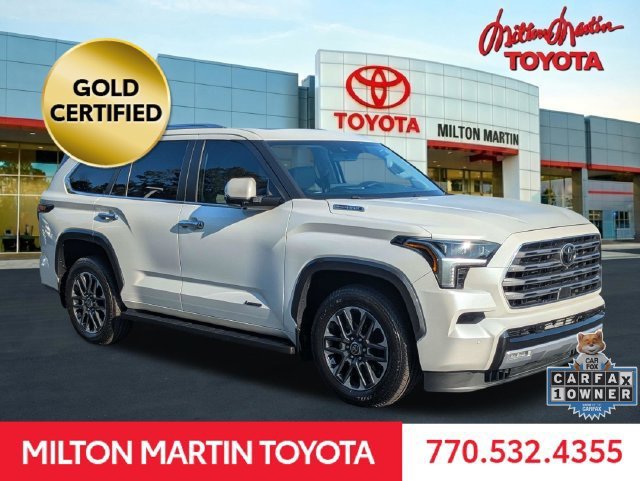 Certified 2024 Toyota Sequoia Limited w/ Tow Technology Package AWD/4WD 360° Tour